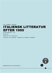 Italiensk litteratur efter 1900 FS24