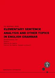 Elementary Sentence Analysis and Other Topics in English Grammar ES24