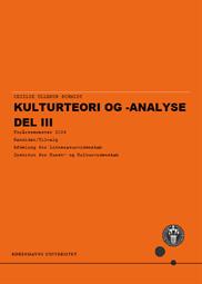 Kulturteori og -analyse, del III FS24