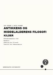 Antikkens og middelalderens filosofi. Kilder ES25