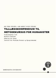 Tilllægskompendium til Metodekursus for humanister FS25