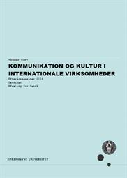 Kommunikation og kultur i internationale virksomheder ES24