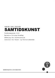 Samtidskunst FS26