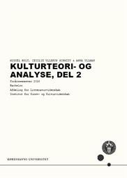 Kulturteori- og analyse, del 2 FS26