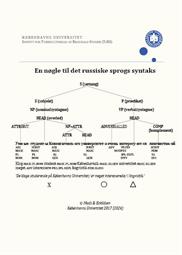 En nøgle til det russiske sprogs syntaks ES26