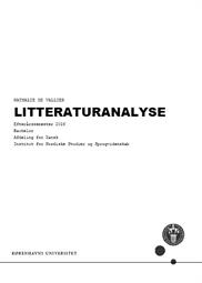 Litteraturanalyse (Nathalie De Vallier) ES26